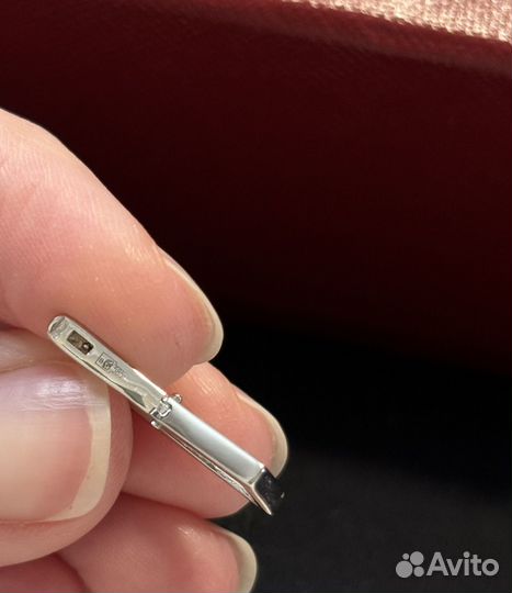 Серьги золотые(белое,585)