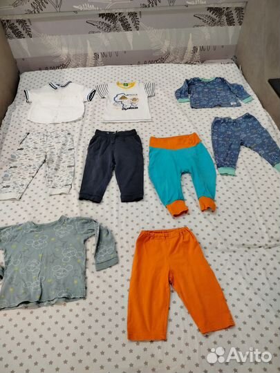 Пакет вещей для мальчика 80-86