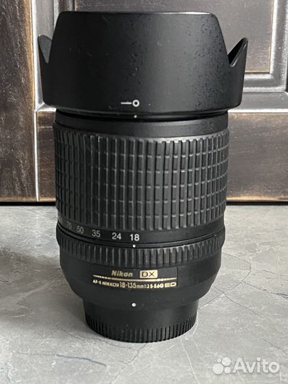Nikon nikkor 18-135 18-135g ed dx