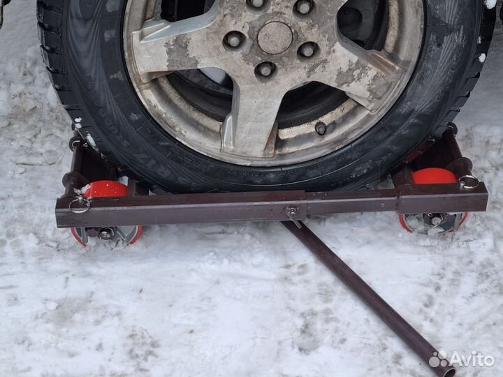 Тележка бездомкратная для эвакуатора, подкатная