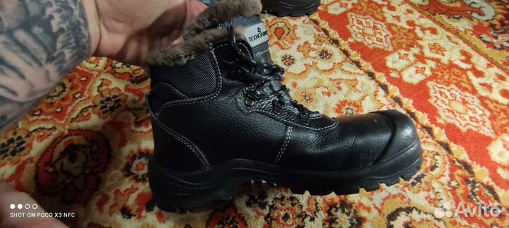 Зимние мужские ботинки спецобувь