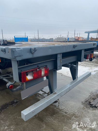 Полуприцеп бортовой МАЗ 938660-041, 2012