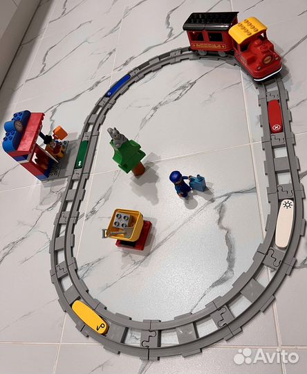 Lego duplo Поезд на паровой тяге 10874