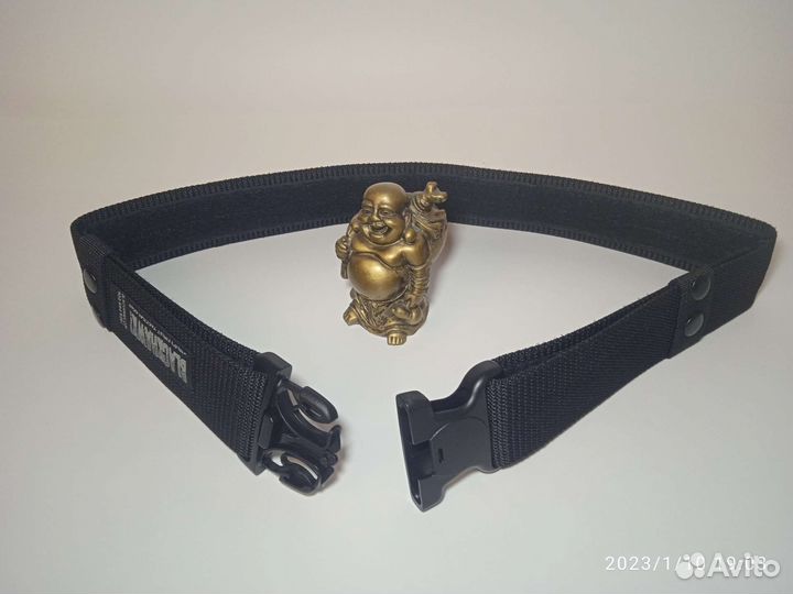 Ремень тактический чёрный