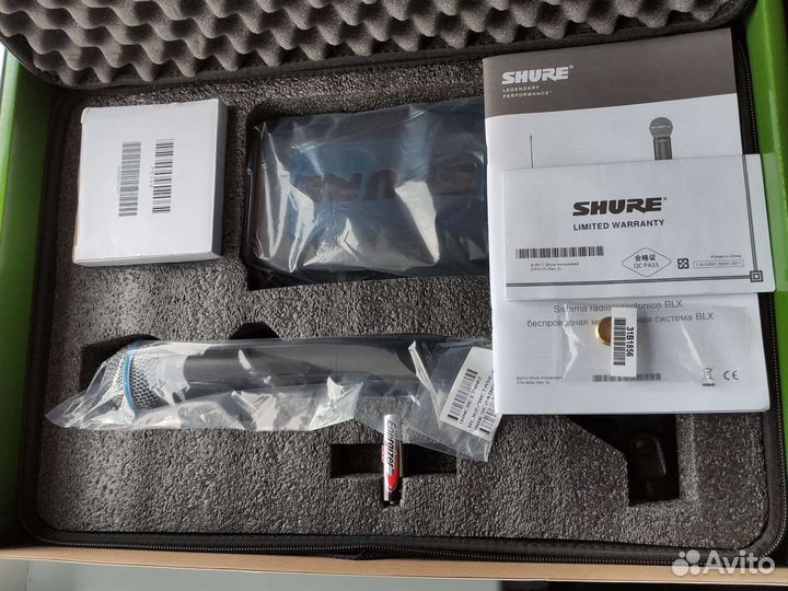 Радиомикрофон Shure Beta 58a BLX4 K3E