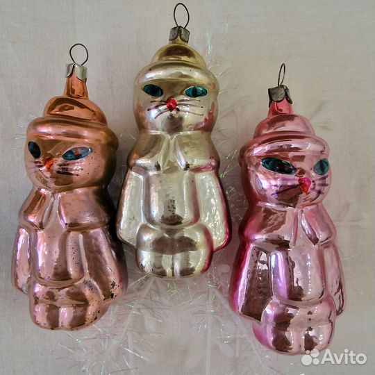 Елочные игрушки СССР