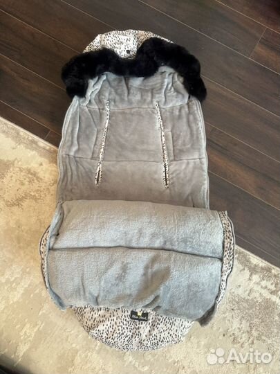 Теплый кокон в детскую коляску