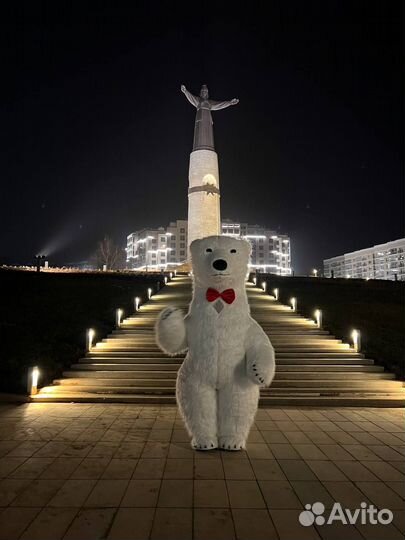 Поздравление белого медведя