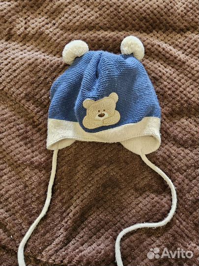 Шапка для мальчика демисезонная