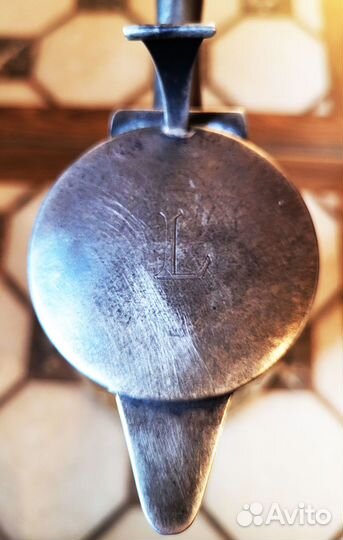 Старинный кувшин хрусталь серебро