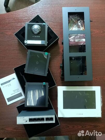 Видеодомофоны vidos, hikvision, commax, монтаж