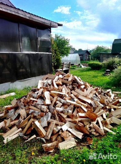 Дрова сухие колотые с доставкой