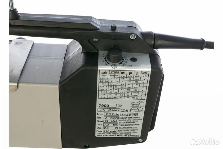 Ручные клещи для точечной контактной сварки tecna 7900/220 100020885