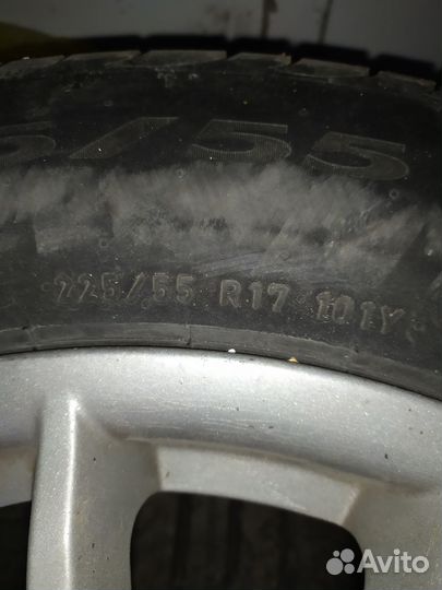 Колеса летние r17 mercedes Pirelli Powergy