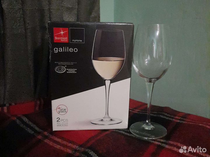 Фужеры 2е шт в упаковке, на подарок