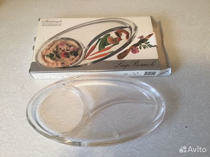 Посуда новая,менажница Италия