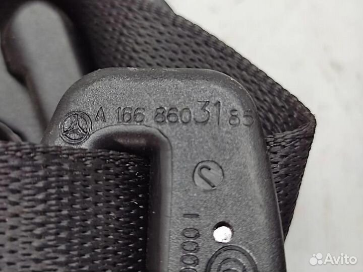 Ремень безопасности задний левый w166 GLE-class