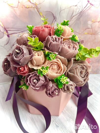 Букет из восковых свечей