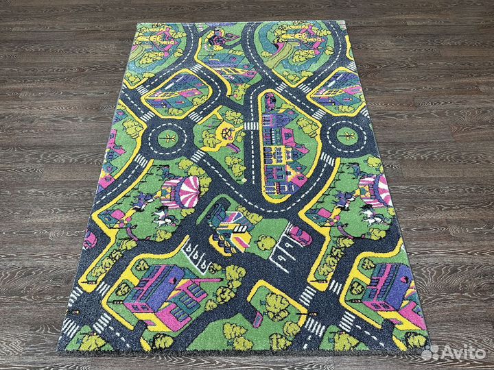 Ковер детский с дорогами Pastel Kids 1.6х2.3м