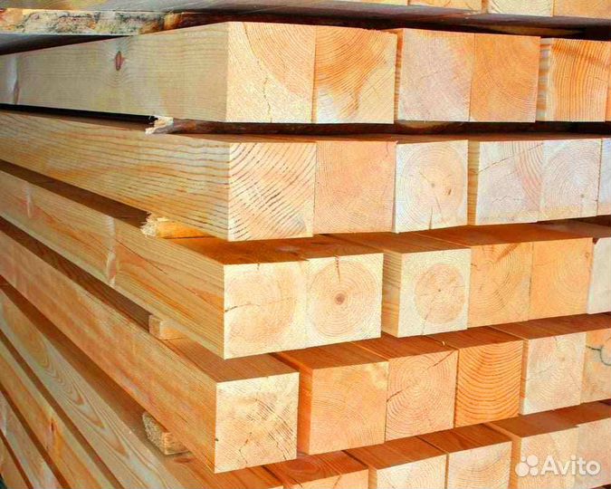 Брус из сосны 100х150мм, гост