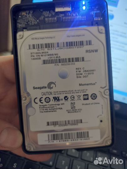 Жесткий диск 1 тб/Hdd/2.5