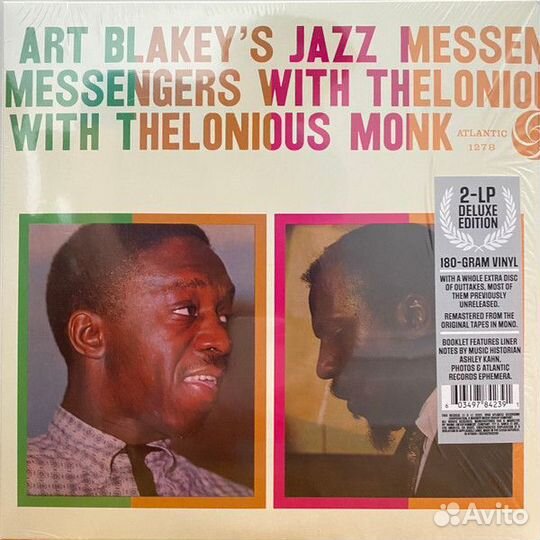 Виниловая пластинка Art Blakey's Jazz Messengers W
