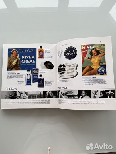 Книга альбом Nivea 100 years skincare for life