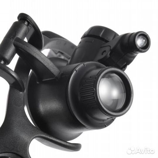 Очки Лупа сменные линзы 25x/20x/15x/10x 4шт