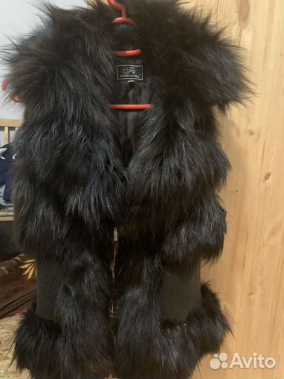 Жилетка женская песец