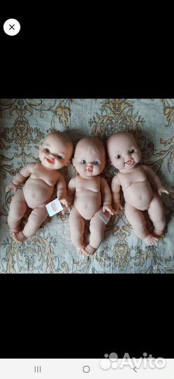 Куклы пупсы испанские Горди. Паола Рейна, 34см