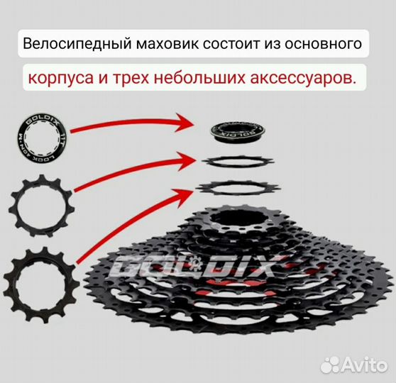 Кассета 10 скоростей 11-50Т