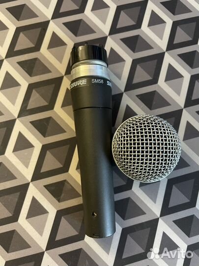 Микрофон проводной shure sm58 оригинальный