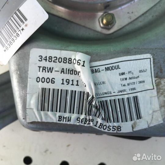 Подушка безопасности в дверь бмв Е39