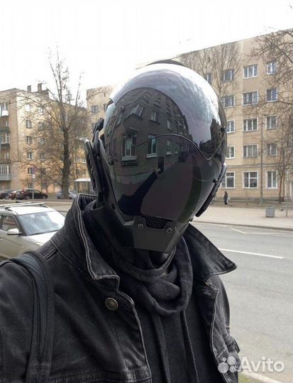 Маска Киберпанк