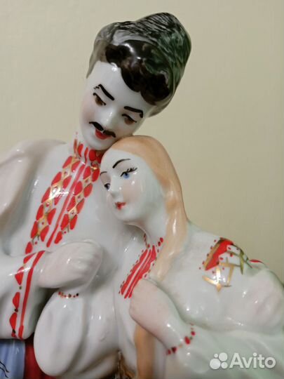 Статуэтка фарфор СССР с красным клеймом