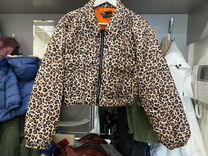 Куртка бомбер леопардовая zara