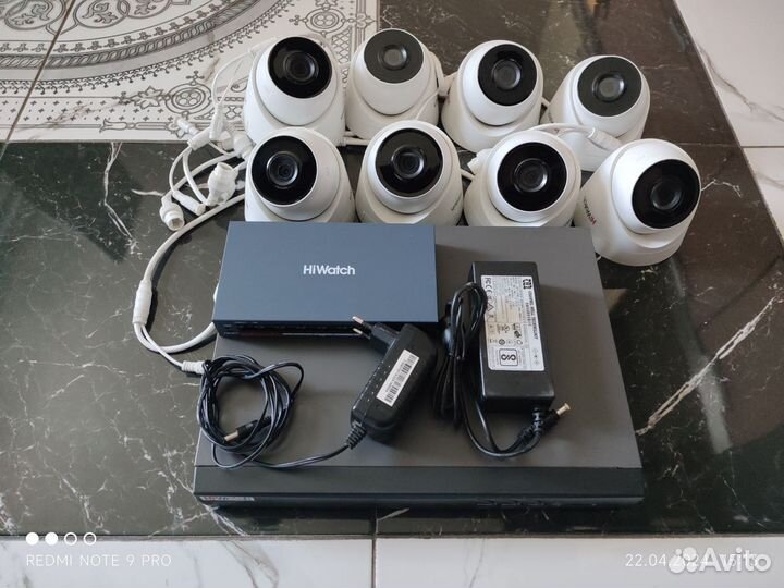 Комплект видеонаблюдения на 8 камер