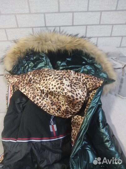 Пуховик anernuo для девочки 158 на -30