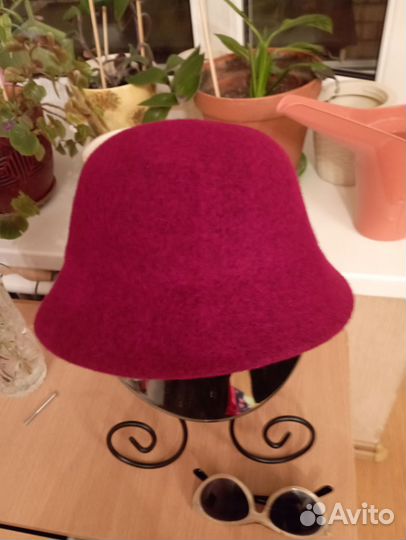 Шапка женская шляпа шерсть