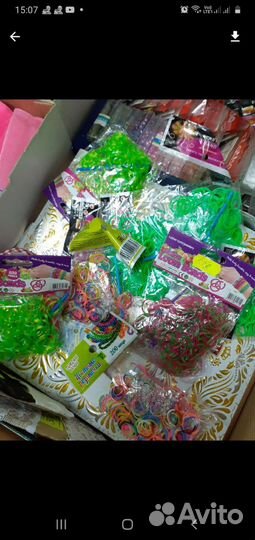 Резиночки для плетения браслетов