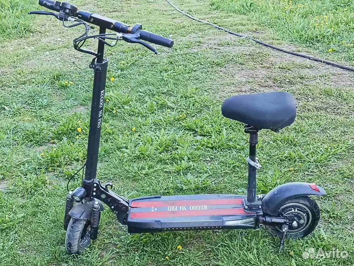 Самокат взрослый электрический бу