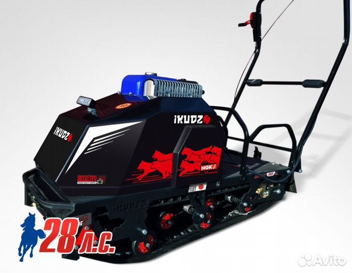 Ikudzo 2.0 1450/500 EK28 (двс dinkin) black/red