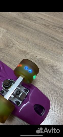 Пенни борд светящийся