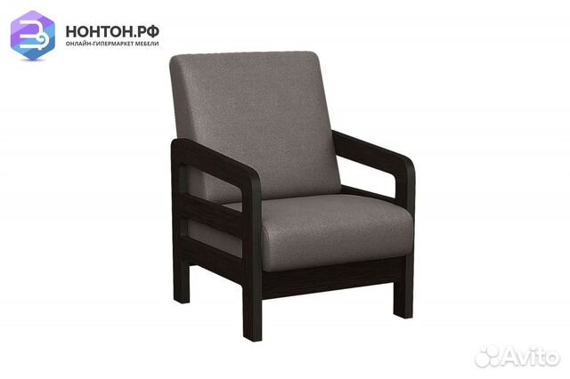 Кресло Вега-34 темно-серое