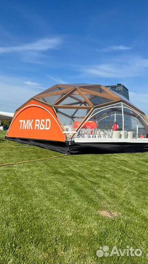 Шатер арочный деревянный