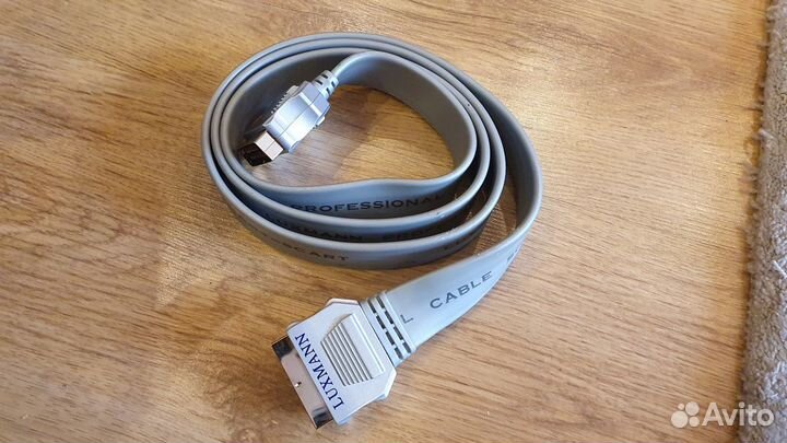 Кабель Scart-scart Luxmann professional 1,5м
