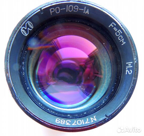 Объектив ро 109-1А 1,2/50 на Sony Nex