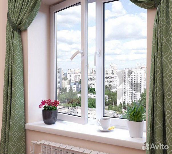 Окна пвх Rehau d10441