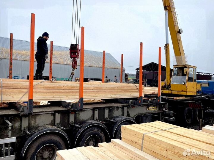 Доска обрезная 2 сорт опт