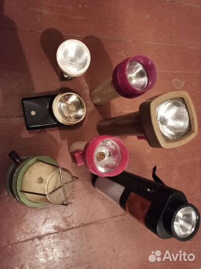 Ретро фонари СССР и не только